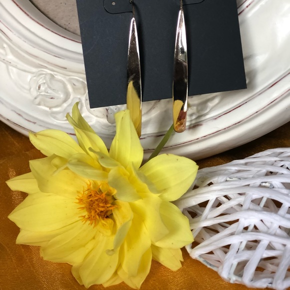 NWT/Beautiful Accent Stick Drop Earrings by Metal - Picture 7 of 7